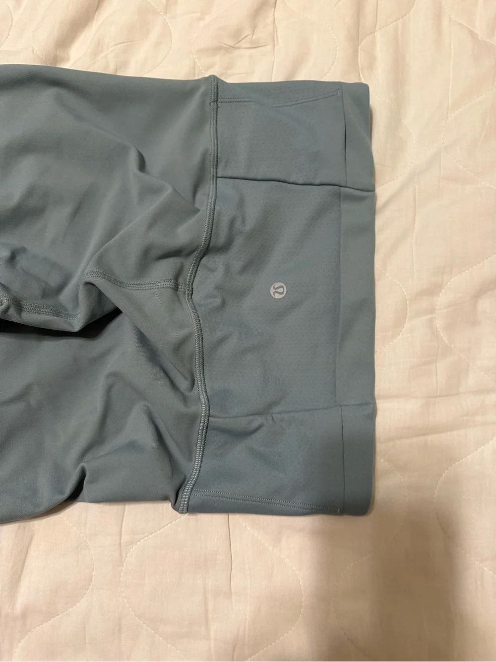 lululemon athletica light blue high-waist athletic pants